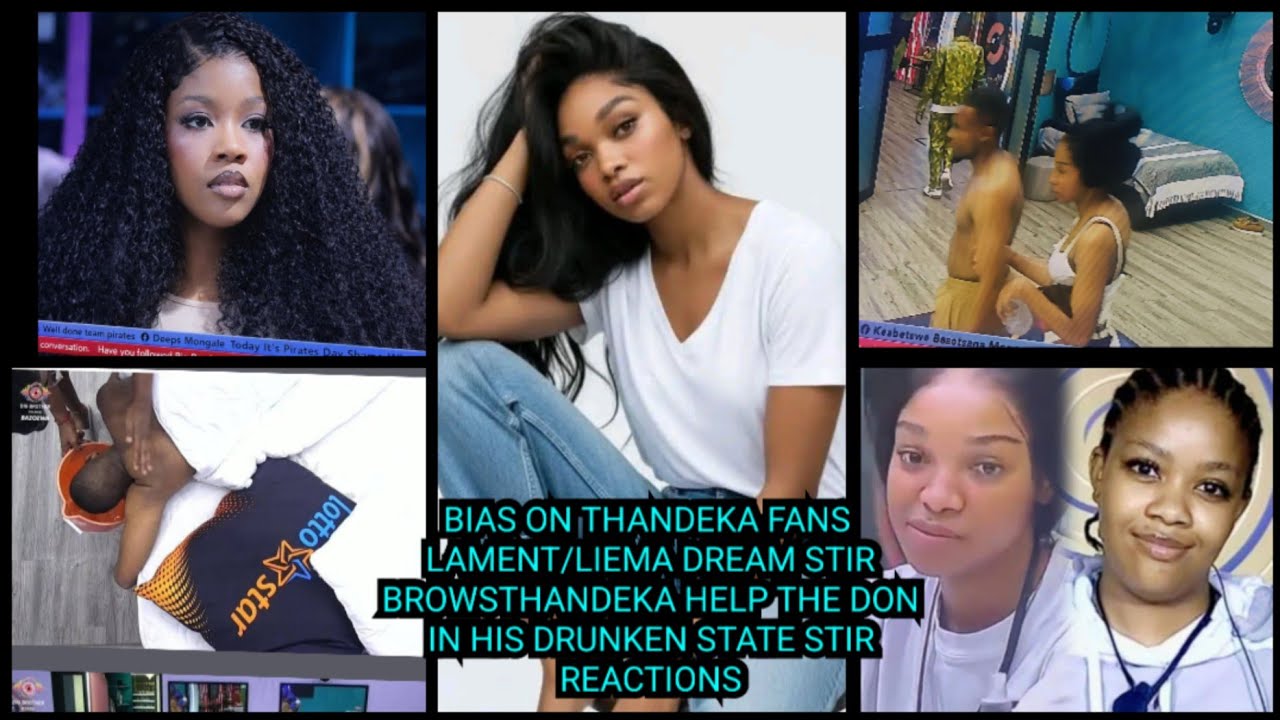 BIAS ON THANDEKA, FANS LAMENT/LIEMA DREAM STIR BROWS/THANDEKA HELP THE DON  SHAKE THE TL