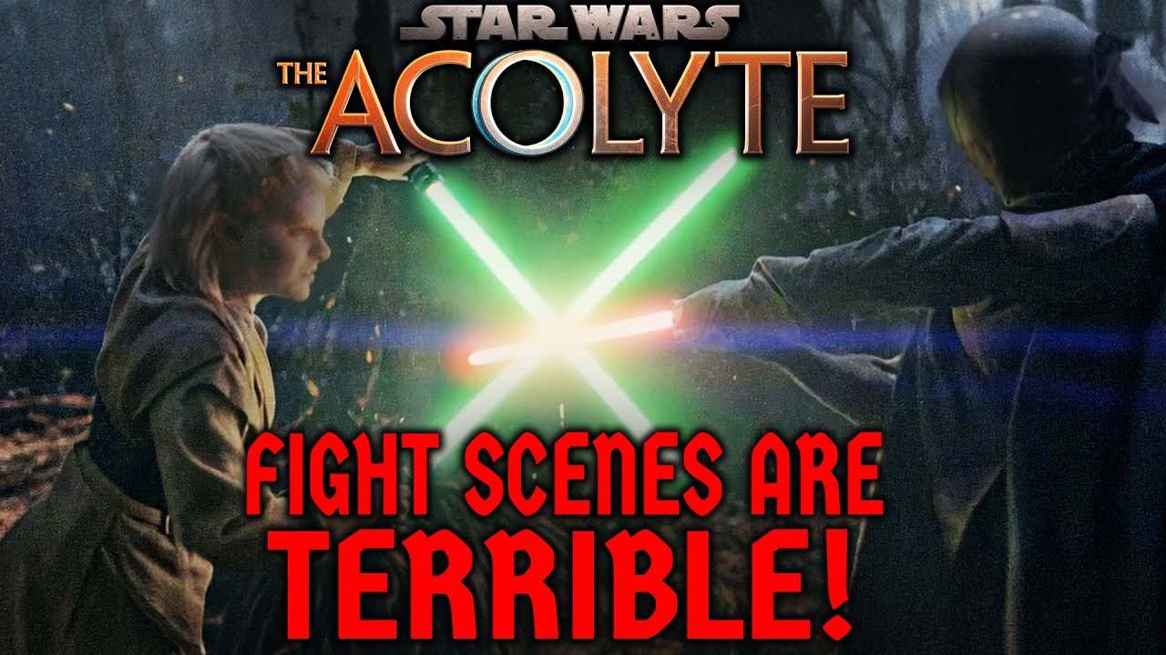 Star Wars THE ACOLYTE fight scenes are TERRIBLE!!!