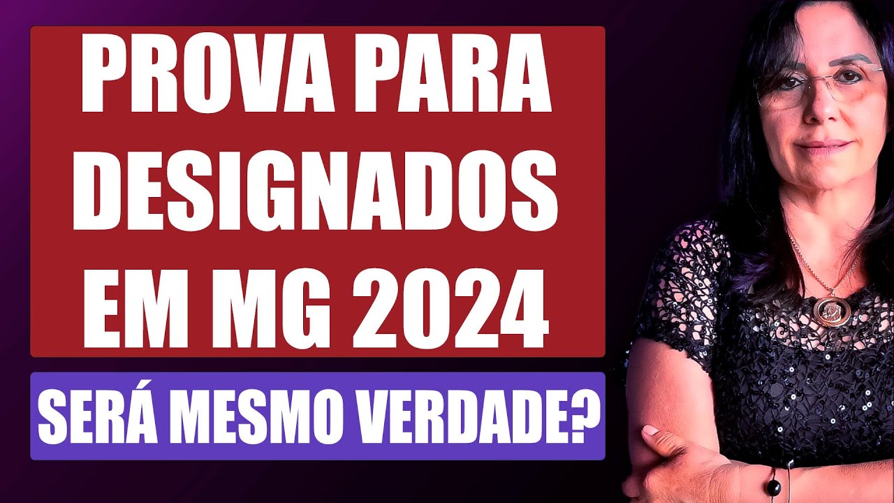 PRECISA PASSAR NA PROVA PARA SER CONTRATADO EM 2024? | EDUCAÇÃO MG