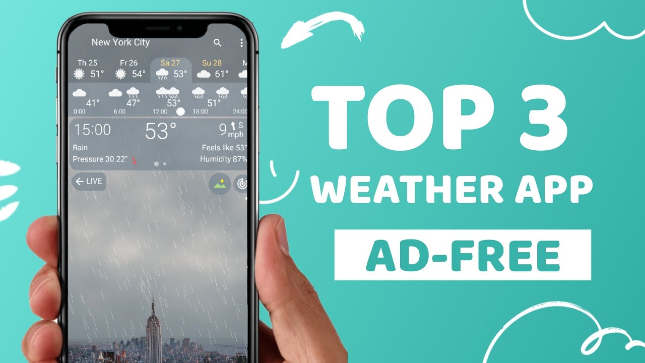 Top 3 Best Weather Most Accurate Apps For Android