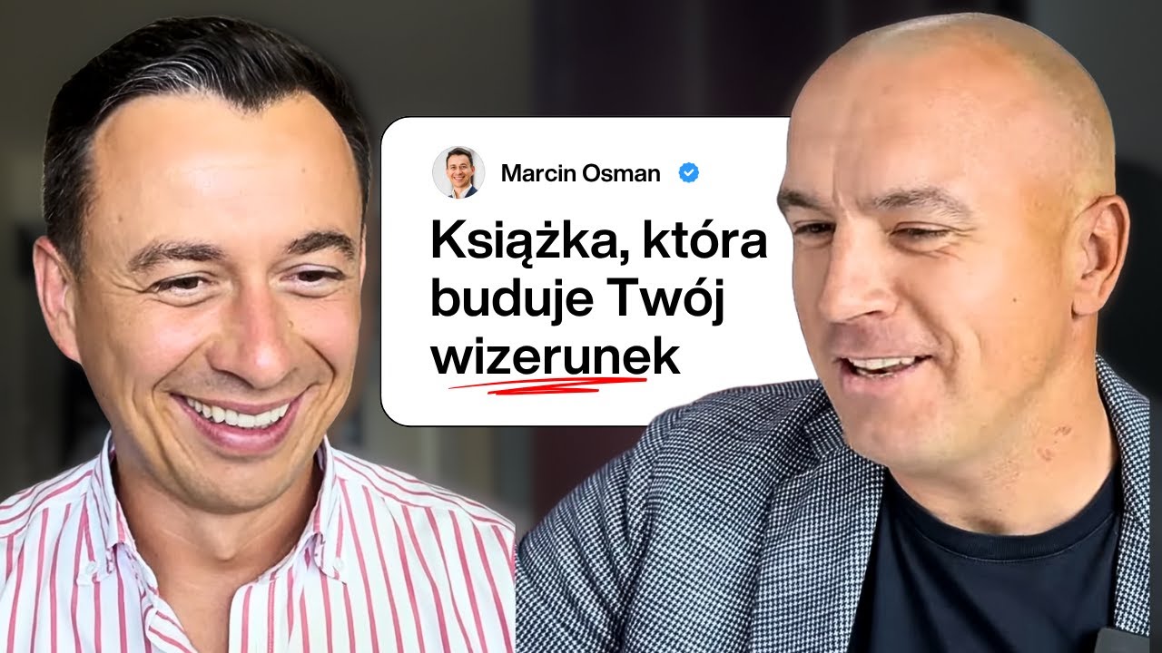 Jak zbudować WIZERUNEK EKSPERTA za pomocą KSIĄŻKI? Marcin Osman i Grzegorz Celeban