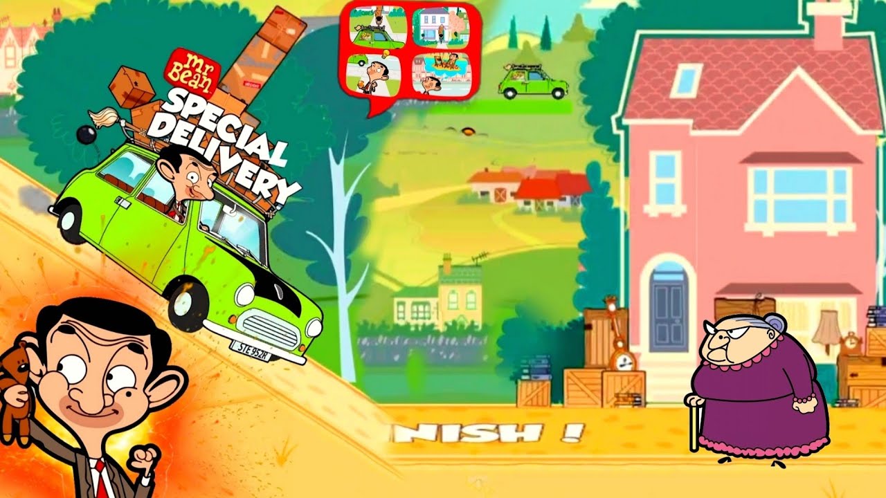 MR BEAN  SPECIAL DELIVERY GAMEPLAY