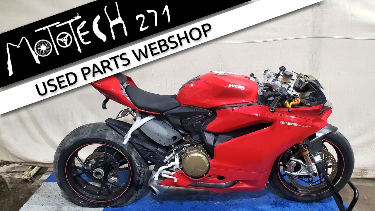 2015 Ducati Panigale 1299S Disassembly | Rare Parts for Sale at Mototech271!