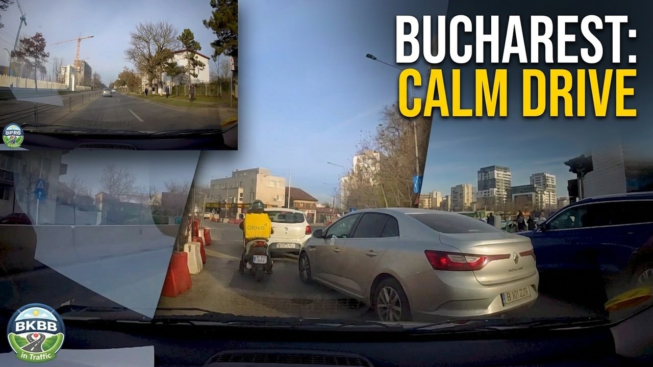 Calm Driving in Bucharest | Berceni to Titan