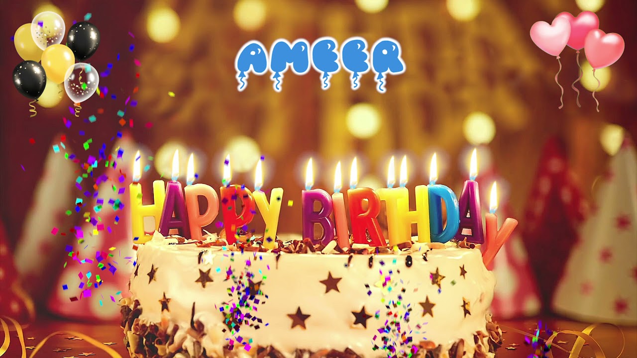 AMEER Birthday Song &ndash; Happy Birthday to You