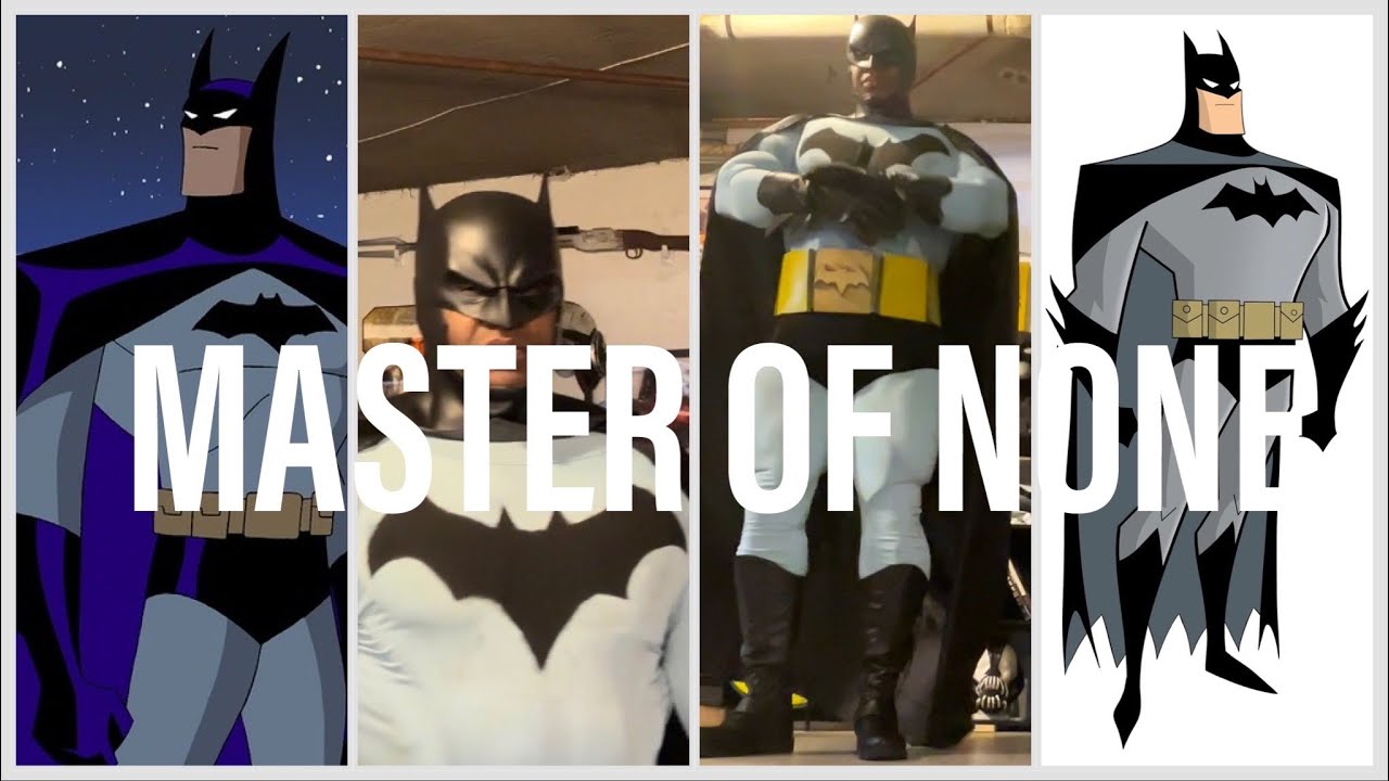 RETRO JLU BATMAN COSPLAY COSTUME