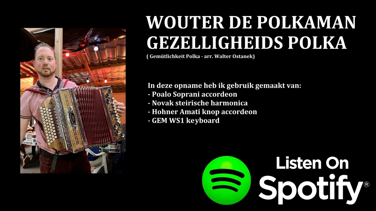 Wouter de Polkaman - Gezelligheids Polka