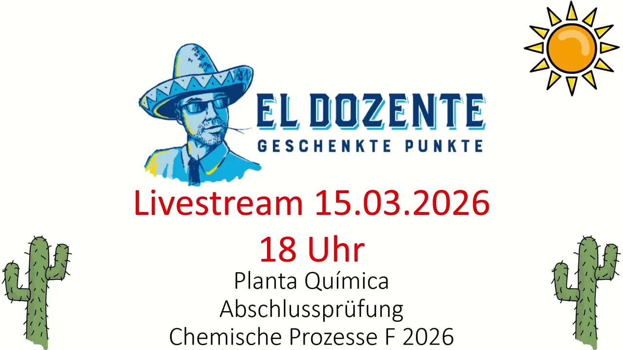 Stream 15.03.2026 18 Uhr ca