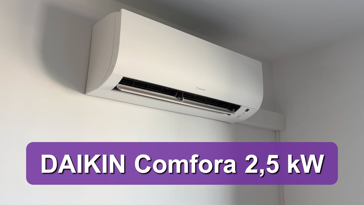 Zweite Klimaanlage Daikin Comfora - Erfahrungsbericht (Installation, Kernbohrung, Leitungen etc.)