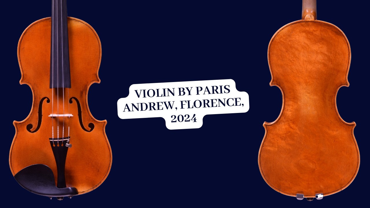 Tim Wright Fine Violins: Violin by Paris Andrew, Florence, 2024
