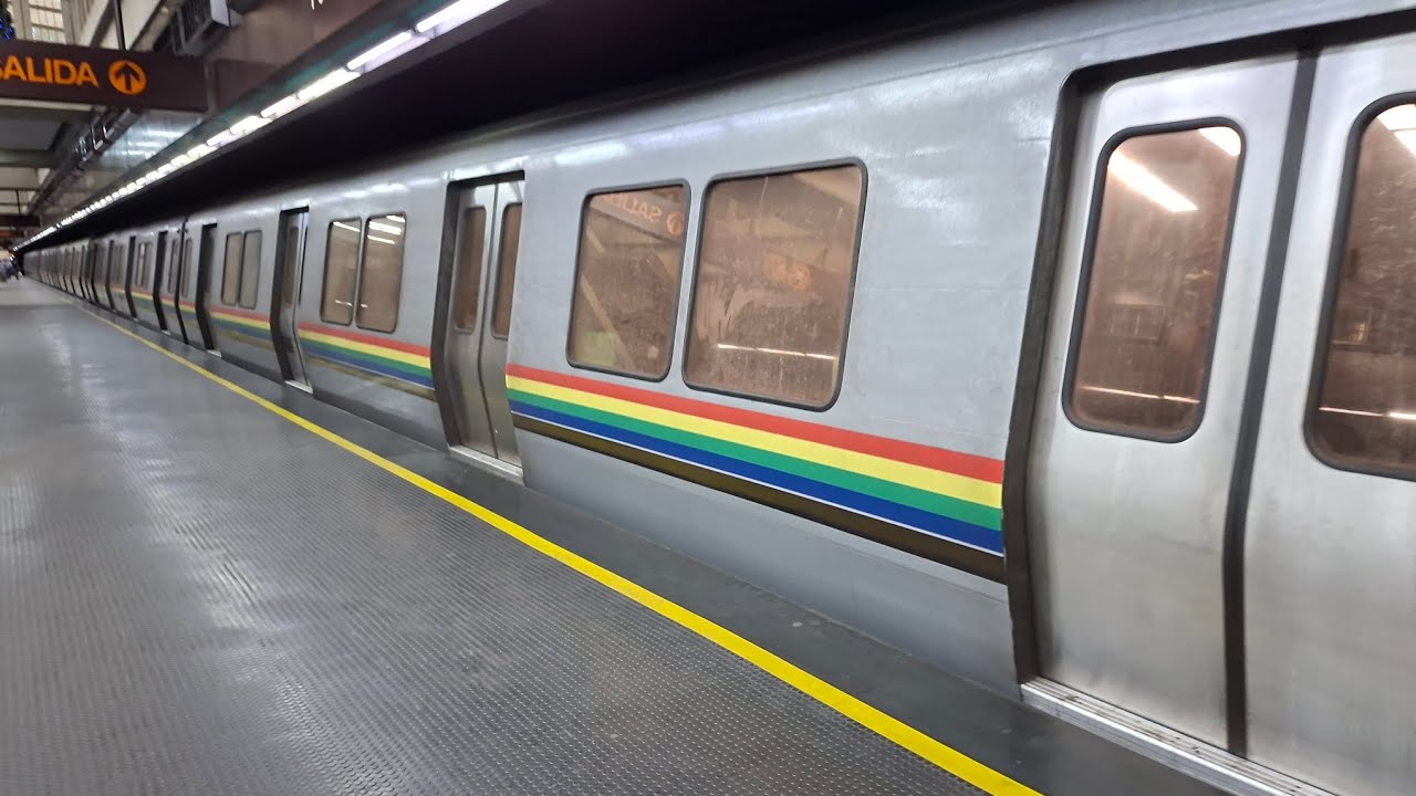 MCCS L1 🔴 | 🚆 Alstom S5 Pasando sin servicio por PerezBonalde hacia Propatria | JaimesRailway811 