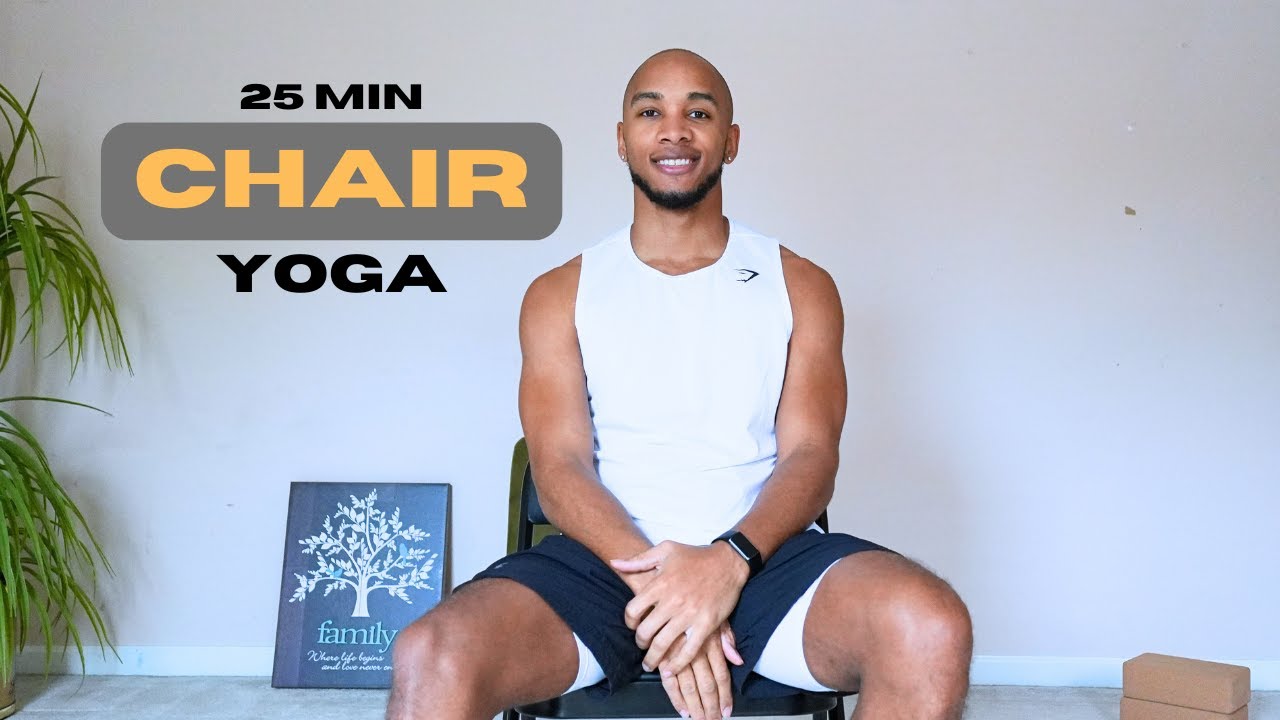 Chair Yoga for Shoulder Mobility (25 Min) | Seniors and Beginners
