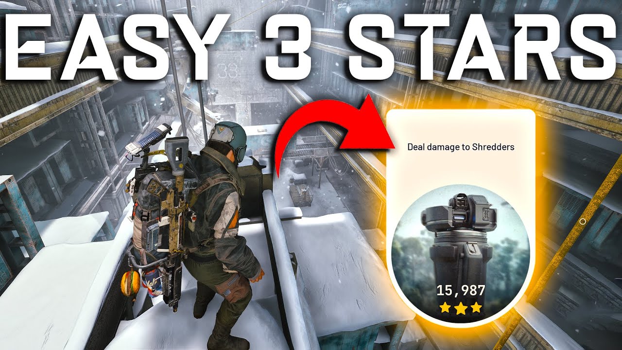 How To Get 3 Stars EASY On Damage Shredders Solo In Arc Raiders