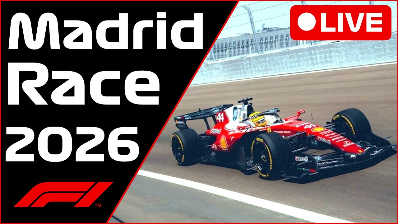 🔴F1 LIVE - Madrid GP RACE - Commentary + Timing
