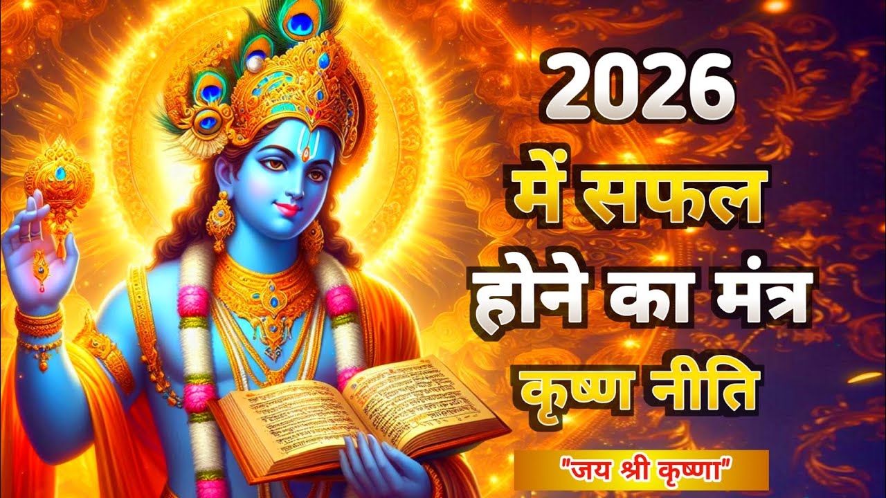 2026 में सफल होने का मंत्र || Shrimad Bhagwat Gita Saar || Krishna Best Motivational Speech  