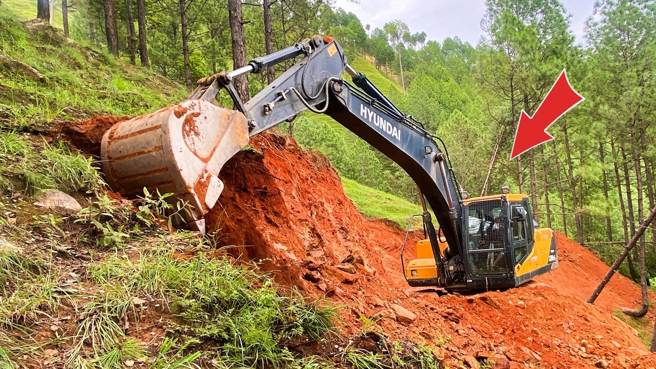 Building a Death-Defying Mountain Road at the Edge of Impossible | Excavator Planet