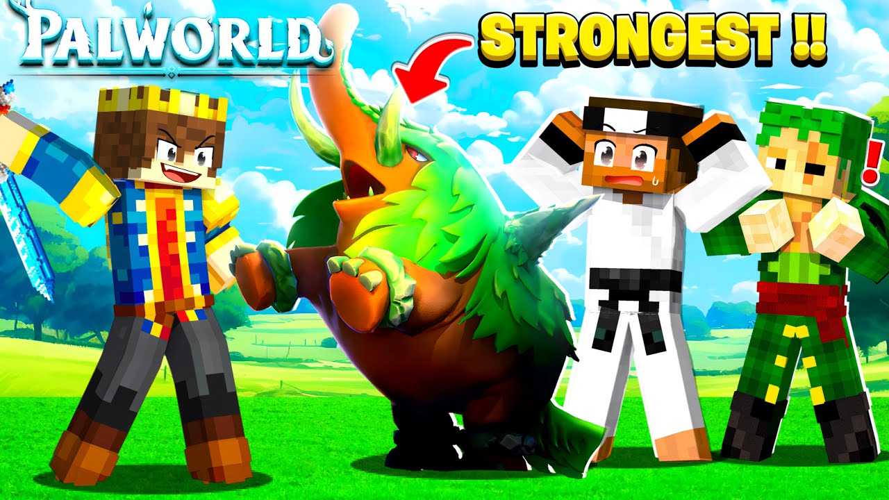 We Made A Castle In Palworld !!😱(GONE WRONG)