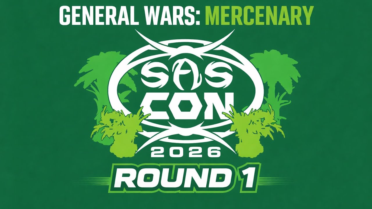 Heroscape SAScon 2026: General Wars Mercenary - Раунд 1