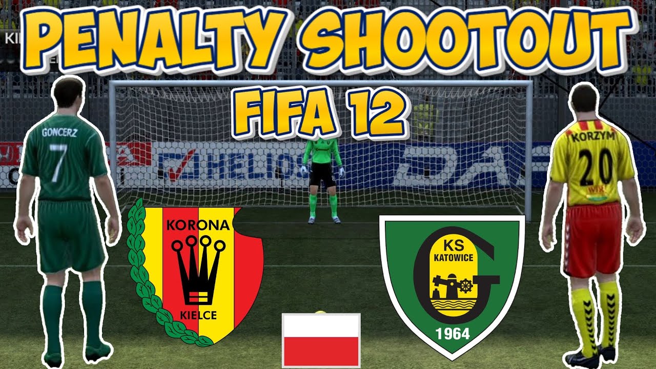 #FIFA12 | POLISH EKSTRAKLASA PENALTY CLASSIC: Korona Kielce vs GKS Katowice - #penaltydrama 