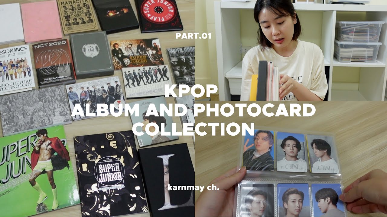 ♡⸝⸝⸝เปิดกรุอัลบั้มโฟโต้การ์ดเกาหลี SJ, BTS, EXO, BLACKPINK, NCT ⊹ KPOP COLLECTION pt.01 / KARNMAY