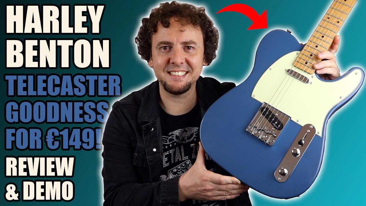 Harley Benton TE-62CC LPB | Is this the best budget Telecaster you can get for €149? Review & Demo