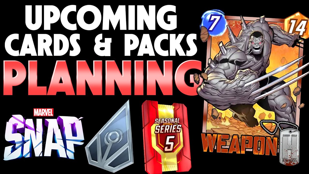 Snap Packs Planning | Weapon X Season in Marvel Snap | WOLVERINE!