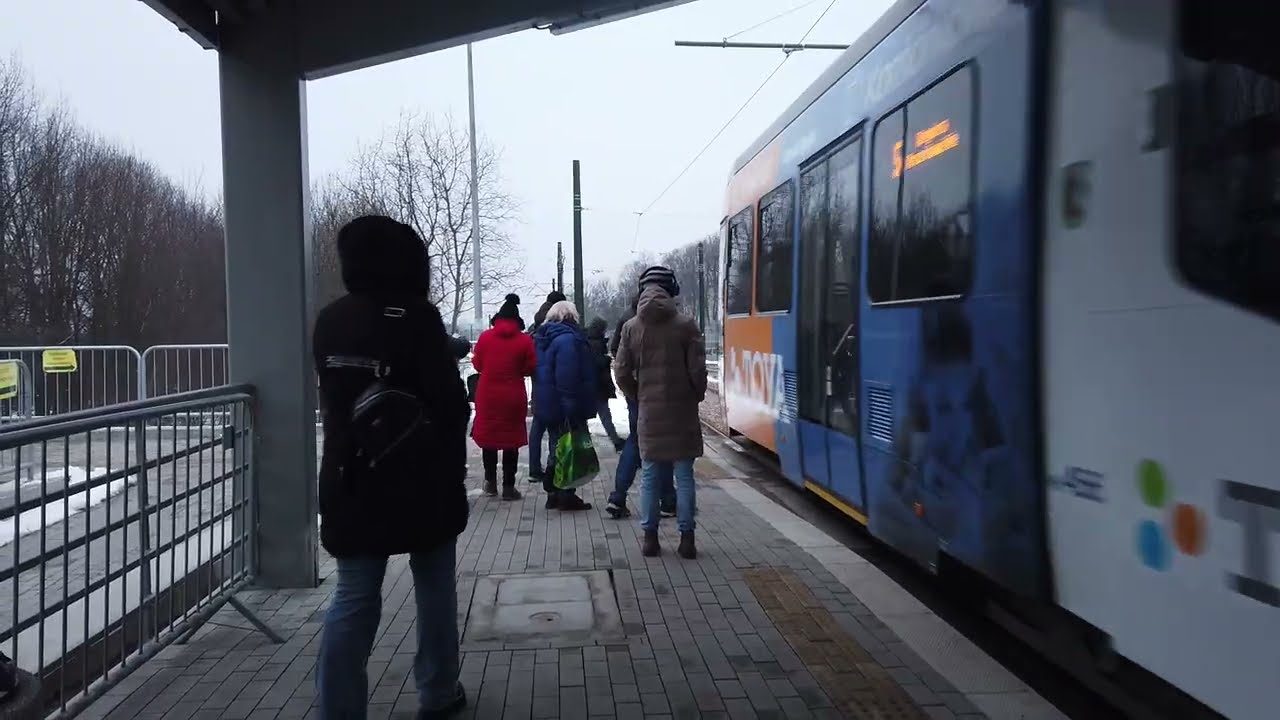 Pętla tramwajowa Wzgórza Krzesławickie 19.02.2026
