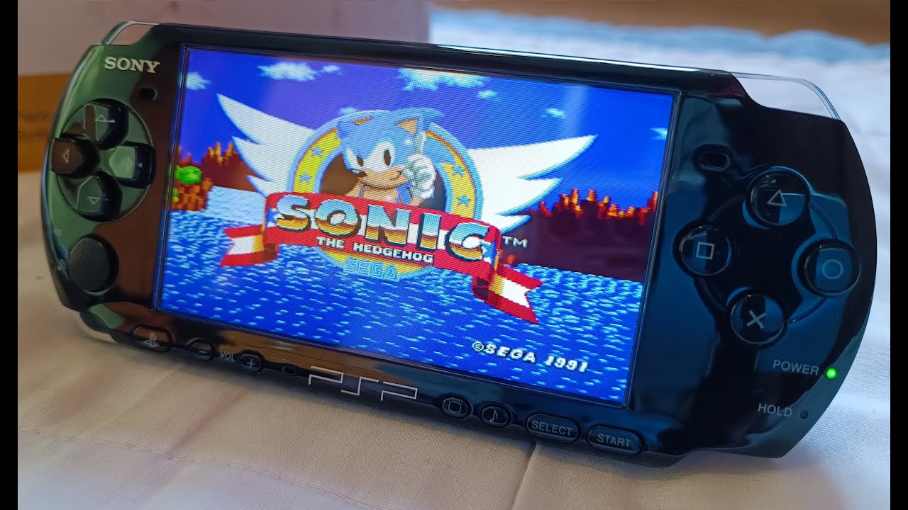 Gameplay Sega Genesis/Mega Drive no PSP - Emulador PicoDrive