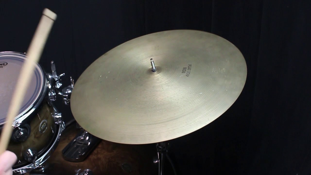 Vintage A Zildjian Flat Top Ride 18