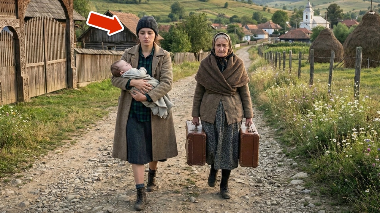 😢 MAMĂ SINGURĂ SĂRACĂ ESTE DATĂ AFARĂ ÎMPREUNĂ CU MAMA EI ÎN VÂRSTĂ, DAR CEEA CE GĂSESC LE...