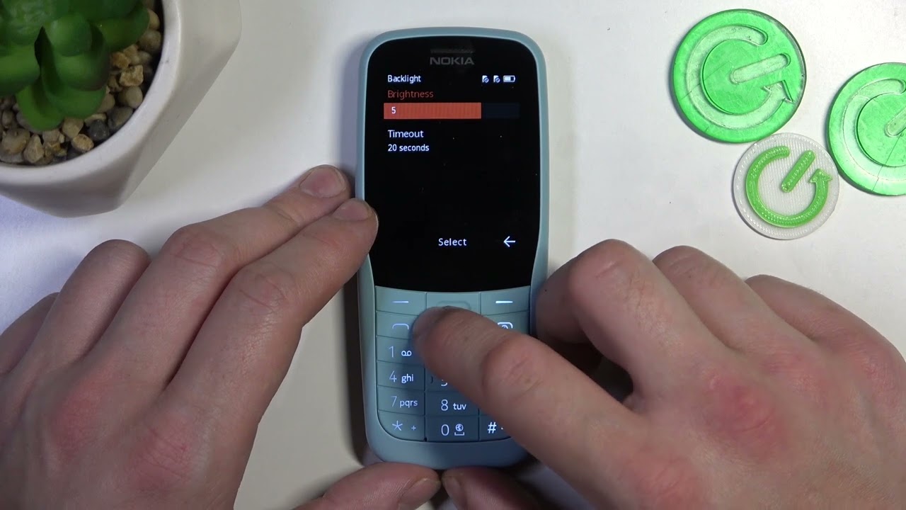 How To Change Display Brightness In Nokia 220