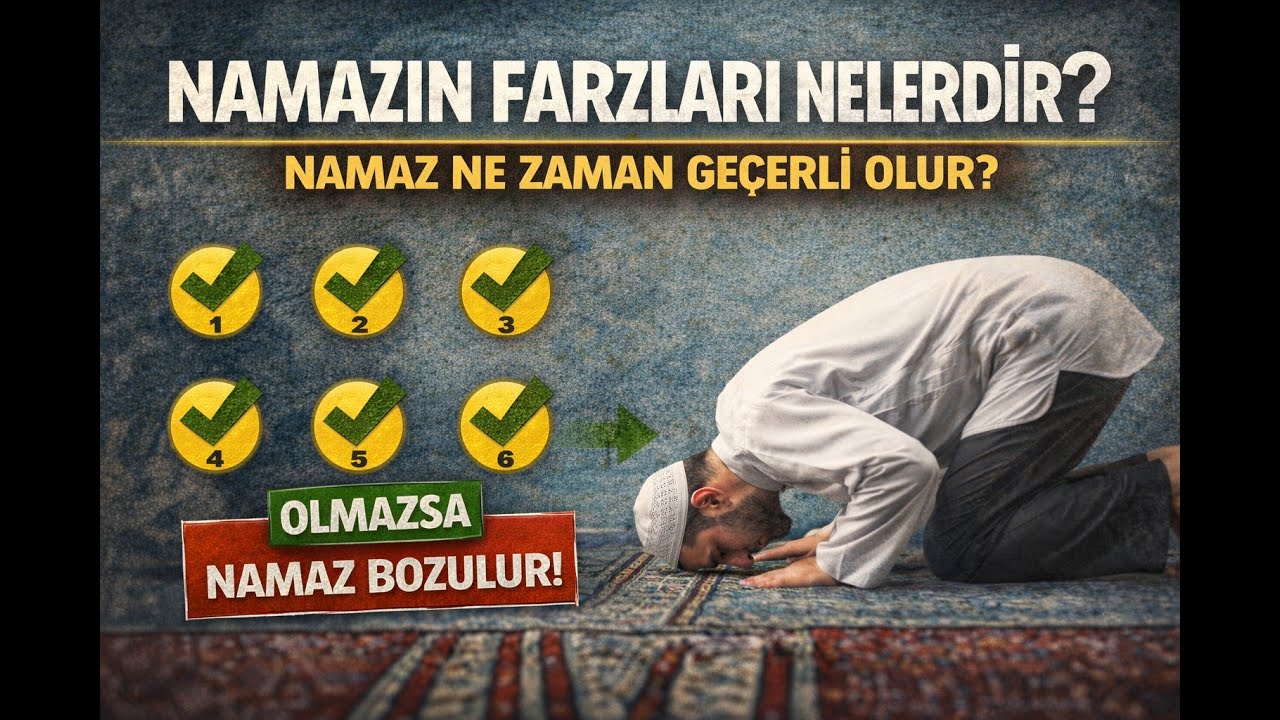 Farzlar Tamamsa Namaz Tamam mı? En Çok Yanılan Noktalar - EbcediVefk