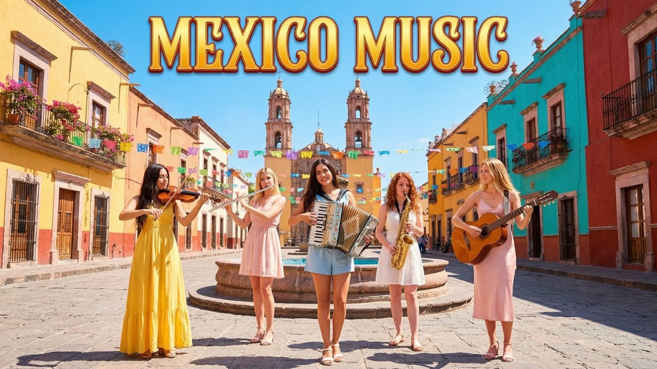 Paris, Spain & Mexico Romance | Soft Saxophone & Guitar Instrumental