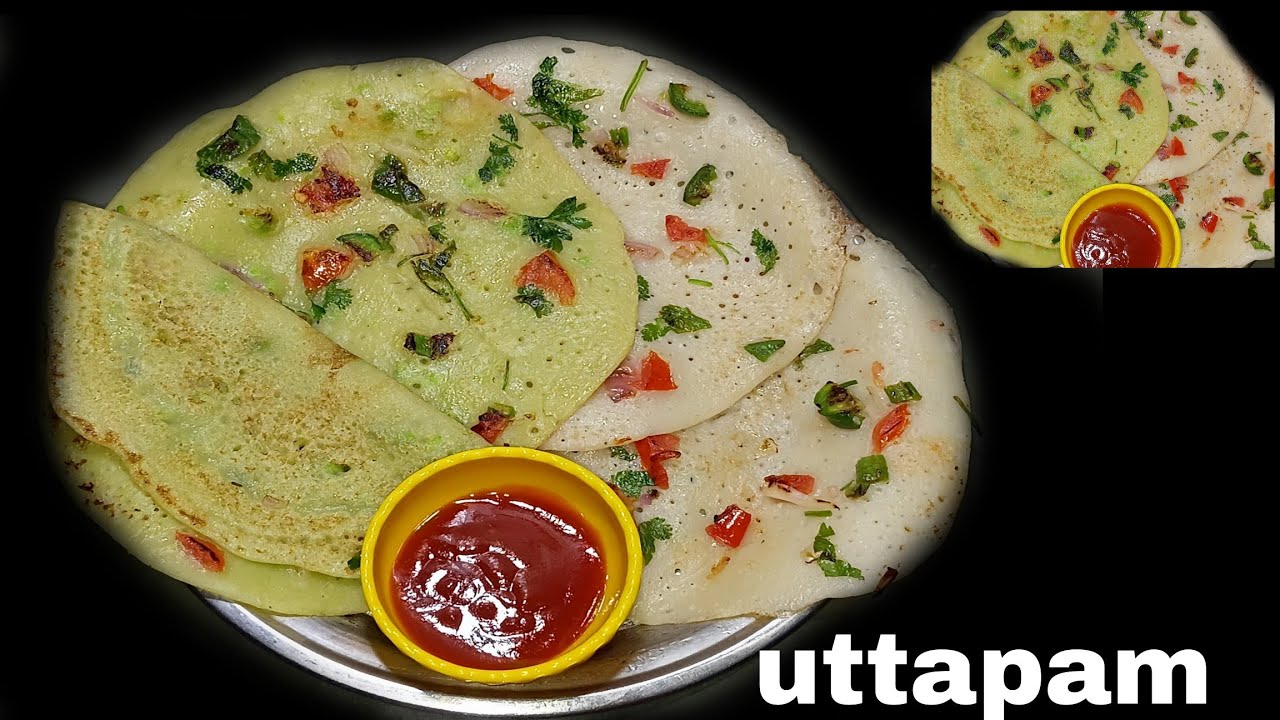 Hare matar se uttapam banana tasty and healthy uttapam ki recipe
