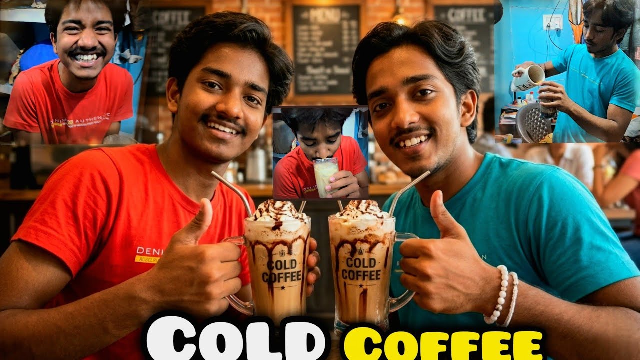 Hamne Aaj Garh Pe Cold Coffee ☕️ Banai 🤗