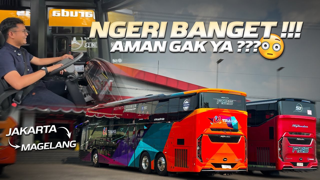 BAWA PULANG BUS PAMERAN GIIAS 2025 ‼️ New Armada Skylander R25 U Trans