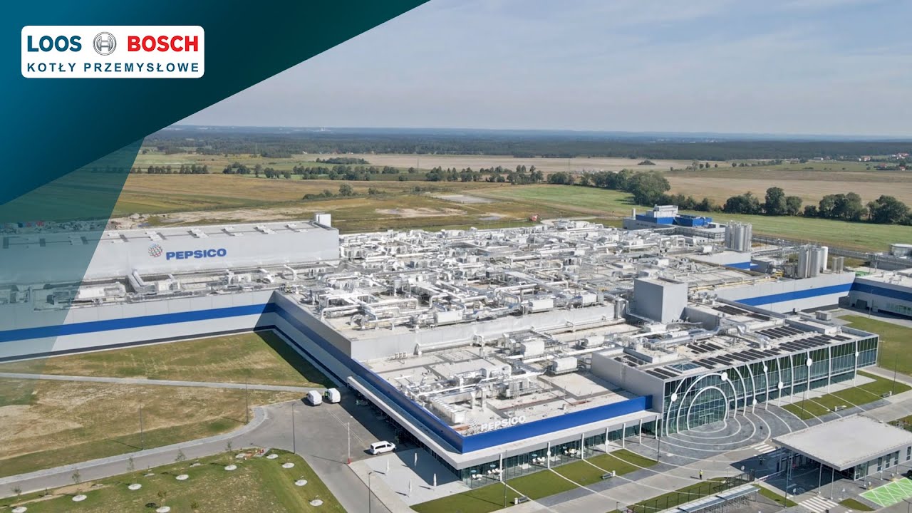 Kocioł elektryczny Bosch LOOS dla fabryki PEPSICO na Dolnym Śląsku