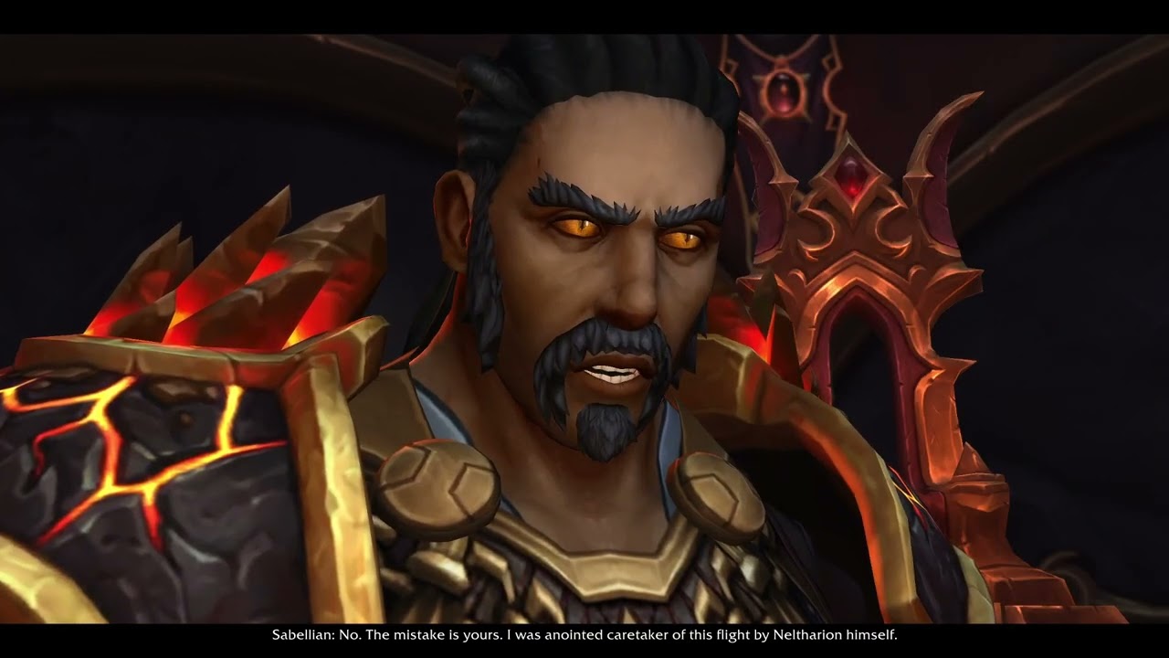 Wrathion & Sabellian Argument - Cutscene - World of Warcraft Dragonflight