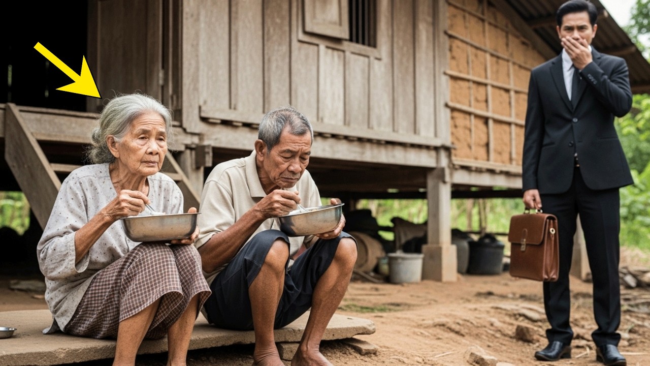เขาร่ำรวยขึ้นในต่างแดน… แต่กลับพบว่าพ่อแม่ชราของเขาอาศัยอยู่ในบ้านร้าง