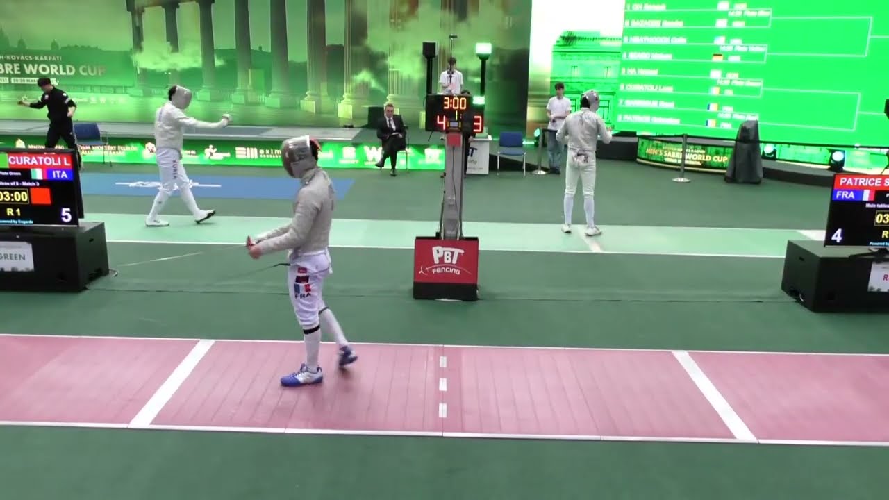 Budapest World Cup 2025 SMS - L8 - Sebastien Patrice FRA v Remi Garrigue FRA