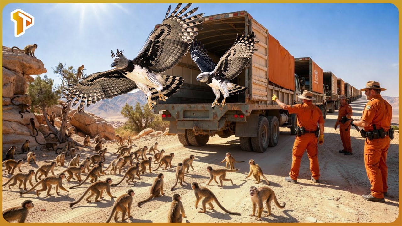 Two Harpy Eagles Released on Monkey Island — The Results Changed Everything