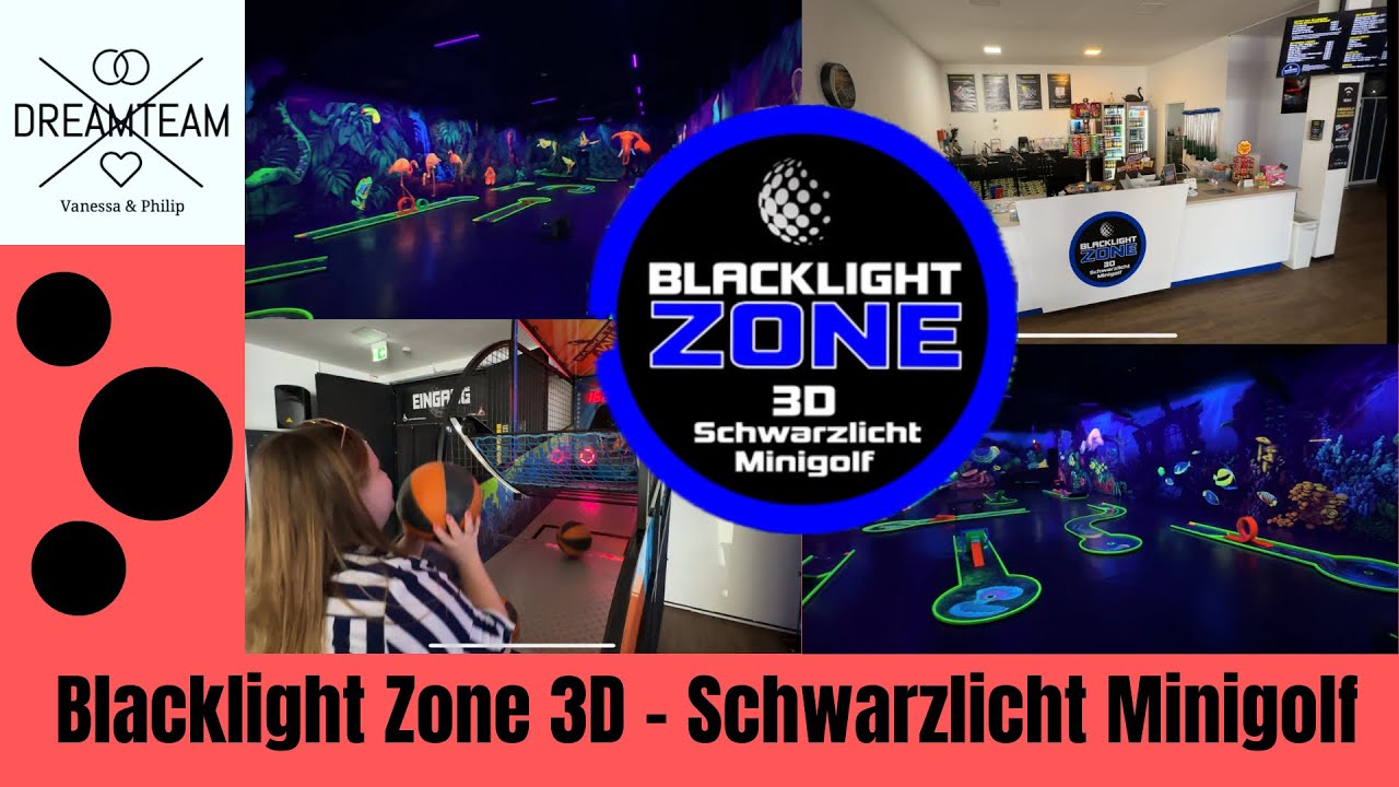 Blacklight Zone - 3D Schwarzlicht Minigolf / Blacklightzone VS / Villingen-Schwenningen /Gewinnspiel