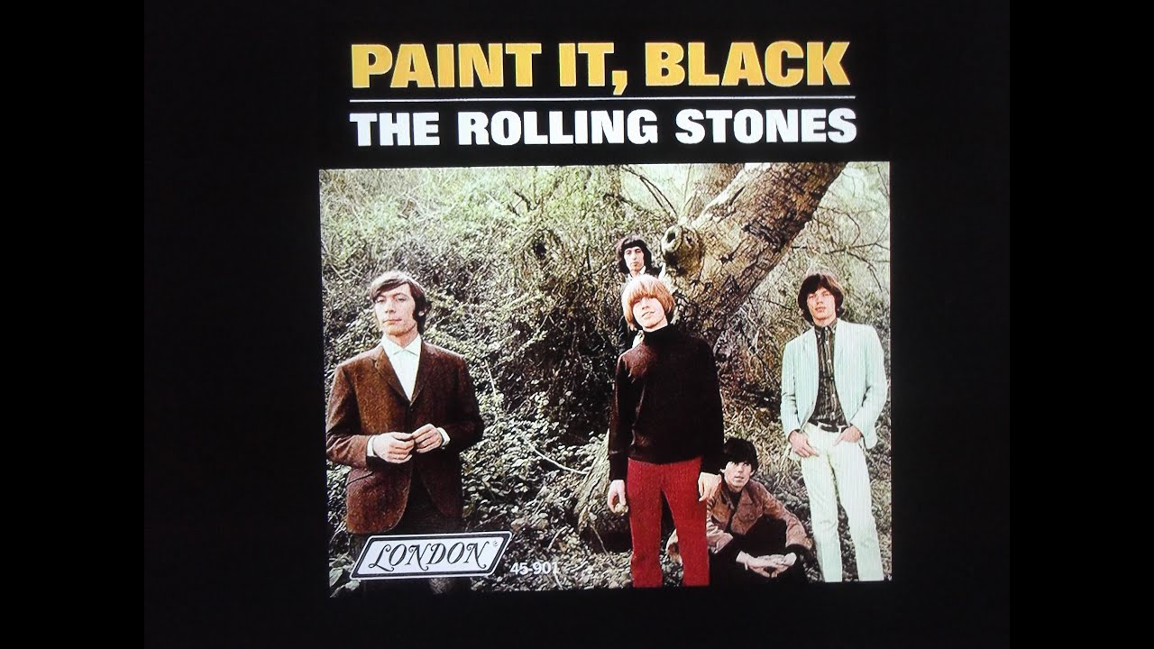 ROLLING STONES   Paint It, Black  new stereo longer cold ending 2025