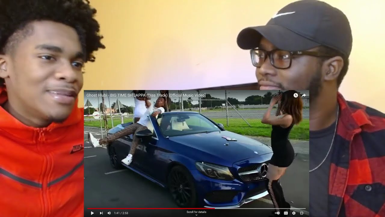 Ghost Hlubi - BIG TIME SH’LAPPA (DISS TRACK) [Official Music Video] - REACTION