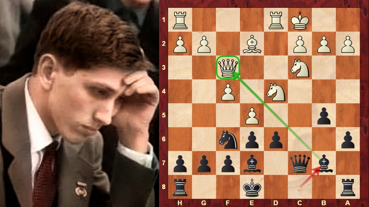 Bobby Fischer faces Chess opening novelty! - Brief commentary #61 : vs Keres - 