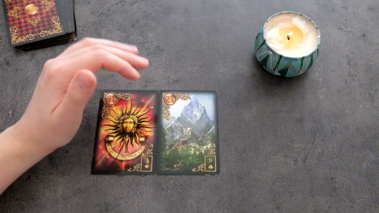 LENORMAND. 21. Der Berg // ausführliche Deutung und Erklärung // Kartenlegen lernen