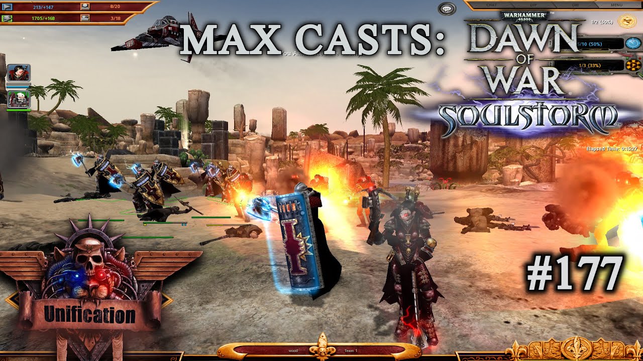 Max Casts: Dawn of War - Unification [v7.3.6] # Witch Hunters VS Imperial Guard [PvP][1vs1]