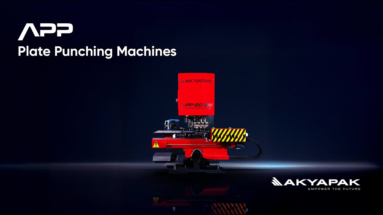 APP Plate Punching Machines / APP Plaka Zımba Makineleri