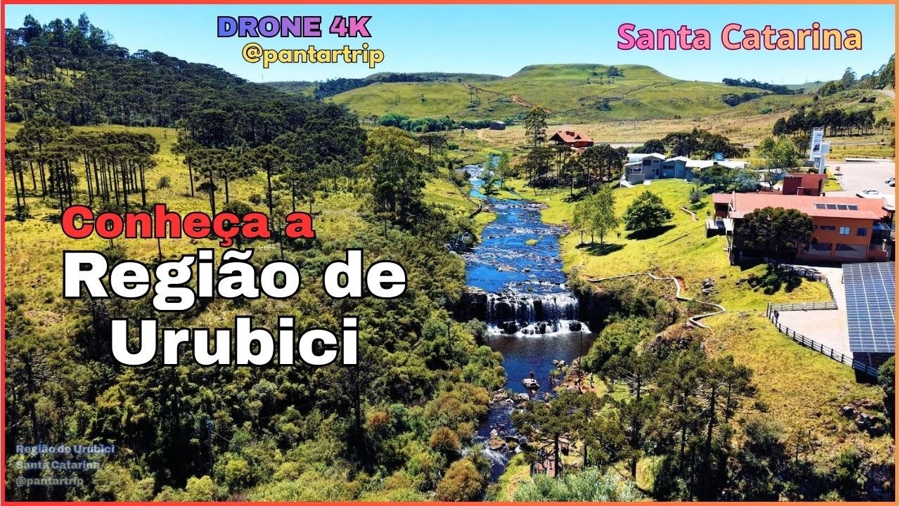 Urubici SC em 4K | Cachoeiras, Parques Naturais e Serra do Rio do Rastro | Drone Cinemático