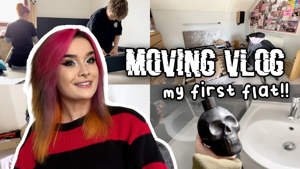 MOVING INTO MY FIRST FLAT VLOG! 🔑🏠